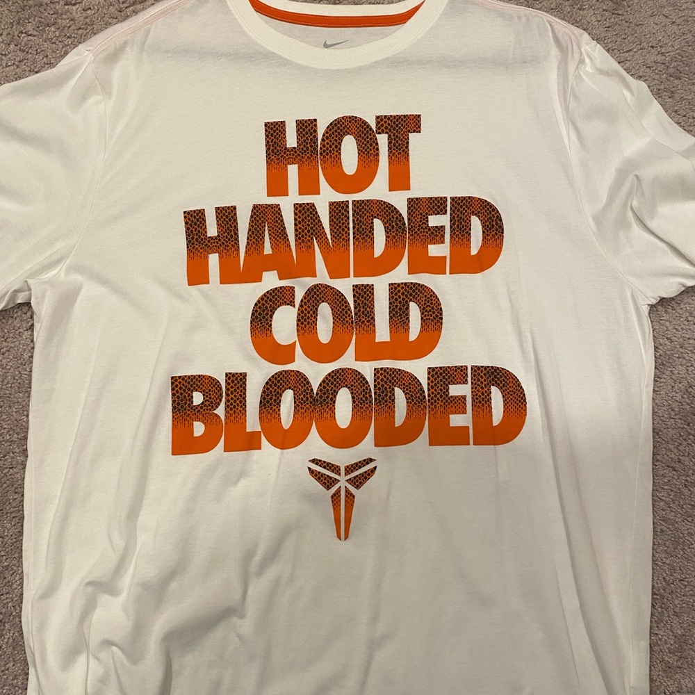 Nike Kobe Bryant “Hot Handed Cold Blooded” T-Shirt, XXL
